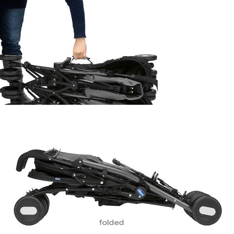 sistem de inclinare independent a spatarelor la caruciorul Chicco Echo Twin