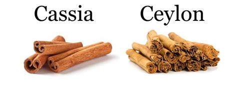 Ilustrație comparativă între scorțișoara Ceylon și scorțișoara Cassia, evidențiind diferența de culoare.