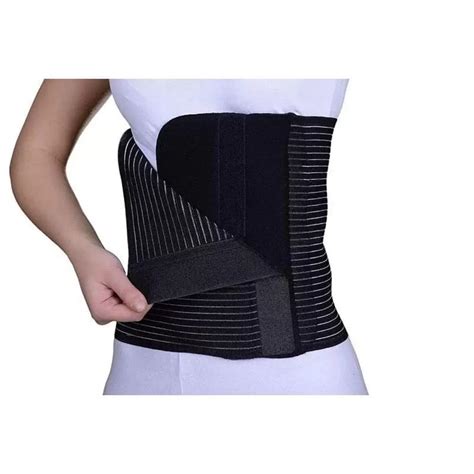 Exemplu de orteză lombară și o centură abdominală