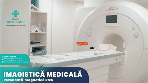 Echipament RMN modern într-un centru de imagistică