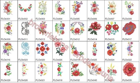 Varietate de detalii decorative pentru rochițe de botez: broderii, flori, panglici, fundițe