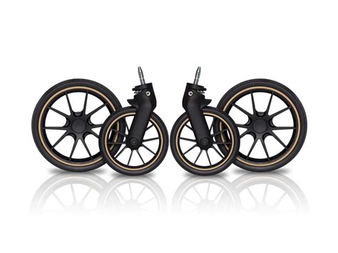 schema explicativa a sistemului de roti al unui carucior, cu accent pe rulmenti si roti pivotante