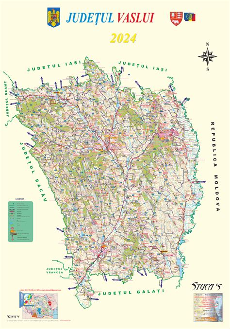 Hartă a locației cabinetului în Vaslui