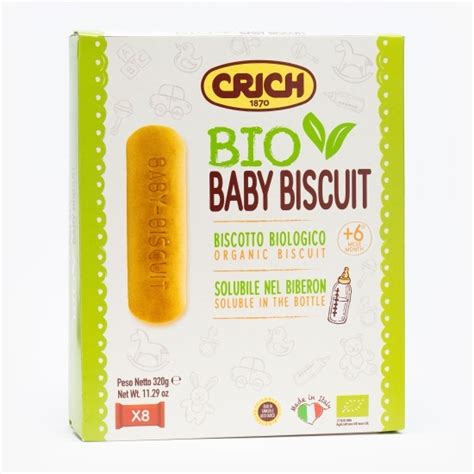 Biscuiți Plasmon pentru bebeluși, sub formă de piscot, aranjați pe o suprafață curată, evidențiind dimensiunea lor mică, potrivită pentru mânuțele copiilor.