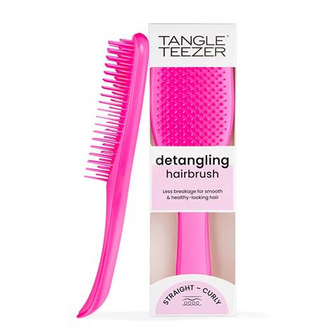 Ilustrație a modului de utilizare a spray-ului Tangle Teezer