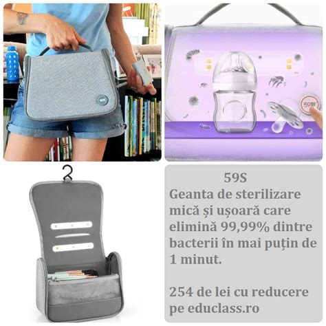 Ilustrație cu diferite accesorii pentru bebeluși care pot fi sterilizate: biberoane, suzete, tetine