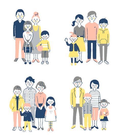 Ilustrație: Familii diverse adoptând copii