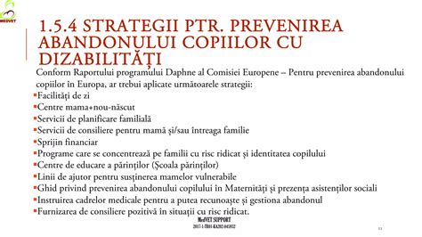 Infografic cu statistici despre abandonul copiilor în maternități, evidențiind cauzele principale și soluțiile implementate.