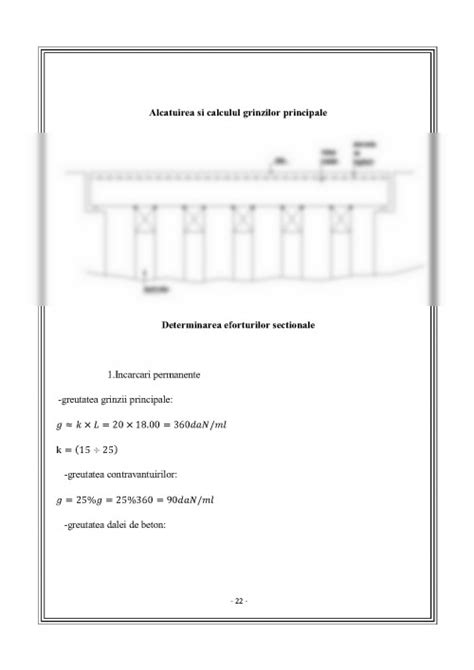 Secțiune transversală a unui pod rutier, evidențiind elementele de structură și întreținere