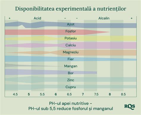 diagramă cu nutrienții esențiali pentru fertilitate