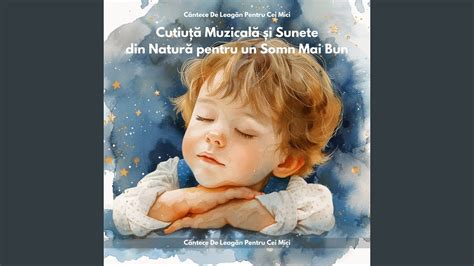 ilustrație cu un bebeluș liniștit dormind pe fondul unui sunet ambiental