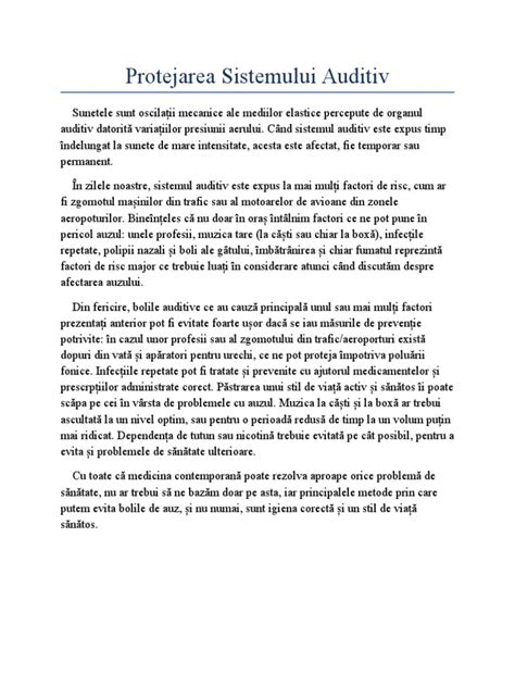 Reprezentare grafică a dezvoltării sistemului auditiv fetal