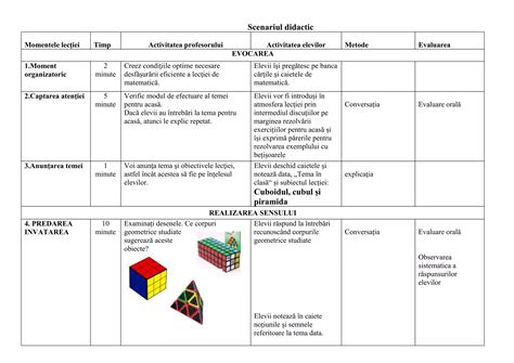 schemă didactică ce ilustrează împărțirea temei de matematică în subteme specifice