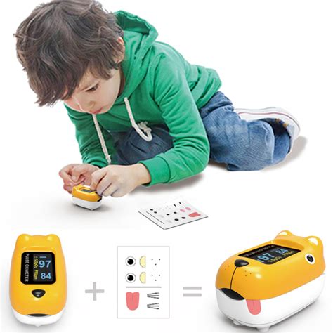 afișaj color pulsoximetru pediatric cu vizualizare multiplă