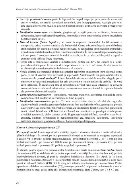 umflătură vizibilă la nivelul ombilicului unui adult, la încordarea abdomenului