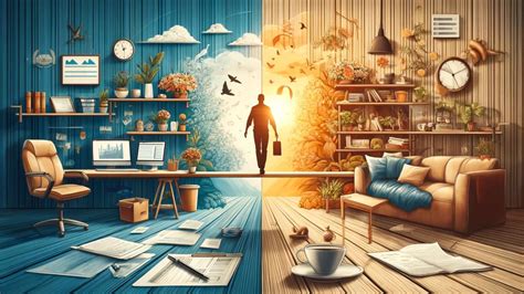 ilustrație metaforică despre dificultatea de a jongla între muncă și viața personală acasă