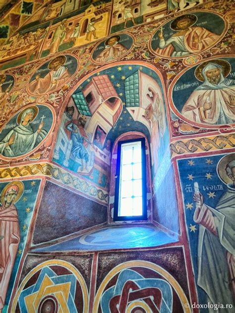 Fresca exterioară a Mănăstirii Humor sau a Mănăstirii Voroneț