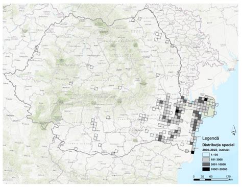 hartă geografică cu distribuția vorbitorilor de limbă maghiară în Europa
