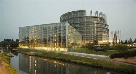 Parlamentul European în Strasbourg