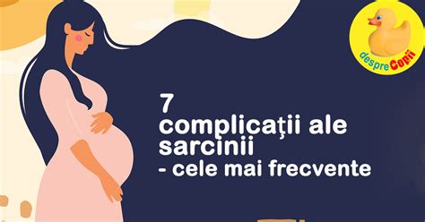 Infografic cu cele mai frecvente complicații ale sarcinii gemelare.