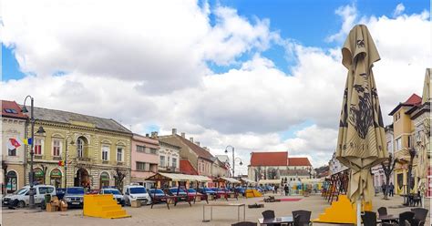 vedere a Pietei Republicii din Turda