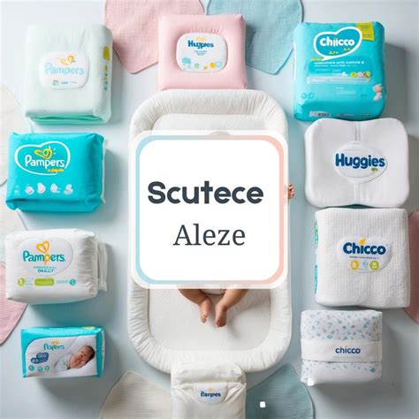 Logo-ul Huggies și o colecție de produse pentru bebeluși
