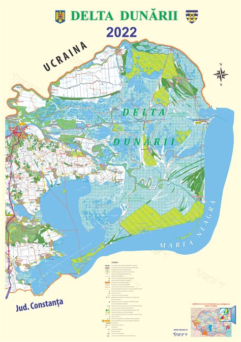 Hartă a Câmpiei Dunării, indicând localizarea satului Siliștea-Gumești