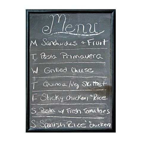 Exemplu de table de scris publicitare pentru vitrinele restaurantelor