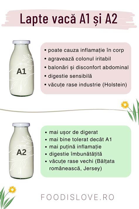 infografic comparativ: lapte matern vs. lapte de vacă pentru sugari, evidențiind diferențele nutriționale cheie