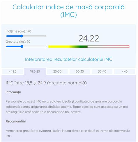 calculator IMC