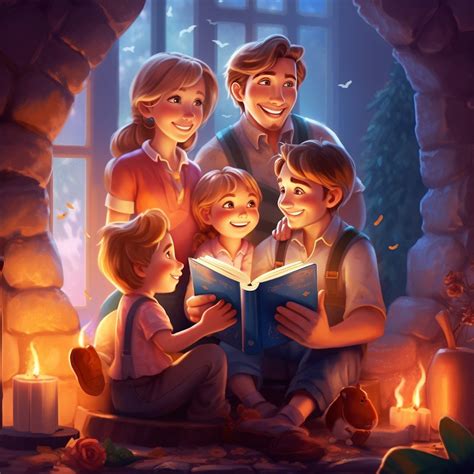 ilustrație cu o mamă citind o carte unui bebeluș vesel