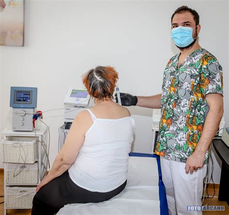 Fotografie cu echipament de fiziokinetoterapie utilizat în cadrul centrului de recuperare