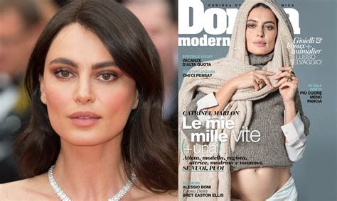 Coperta revistei Donna Moderna cu Catrinel Menghia însărcinată