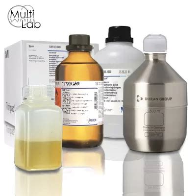 Ilustrație a diverselor tipuri de reactivi de laborator