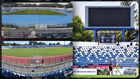 Imagine cu tabela de marcaj a stadionului