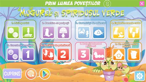 Ilustrație cu spiridușul Puck și personaje din 