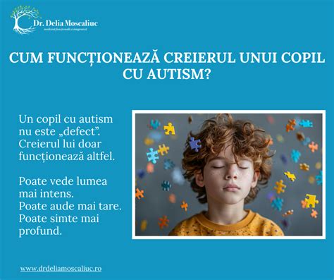 Copil cu autism interacționând cu un pian sub supravegherea unui terapeut