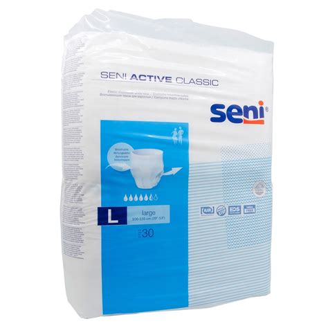 Ilustrație cu chilot absorbant Seni Active Classic, prezentând designul discret și banda elastică.