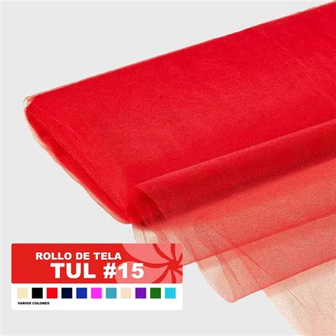 O selecție de role de tul colorate