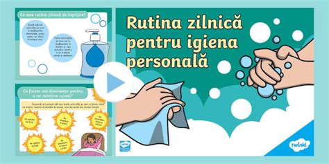 Infografic detaliat despre igiena zilnică a bebelușului: ochi, nas, urechi, organe genitale, unghii.