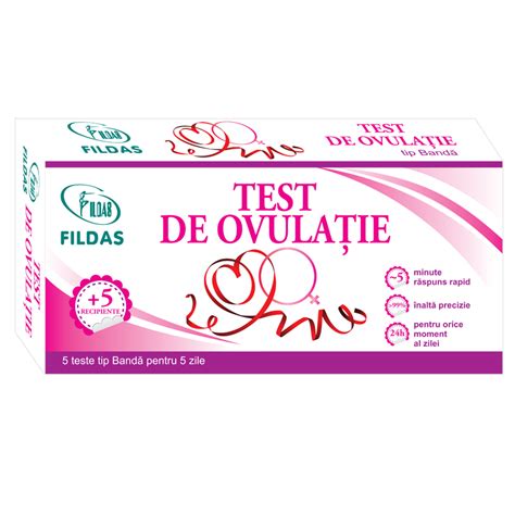 ilustratie comparativa a rezultatelor unui test de ovulatie pozitiv si negativ