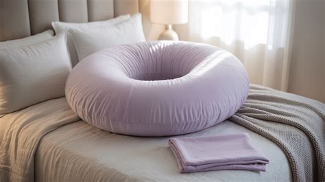 Infografic care ilustrează beneficiile pernei pentru gravide: dureri reduse, somn mai bun, circulație îmbunătățită.