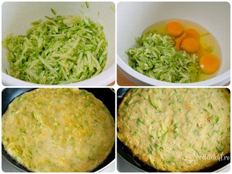 Fotografie apetisantă a unei frittata cu dovlecei, tăiată în bucăți potrivite pentru copii.