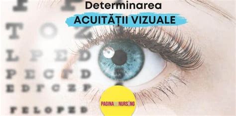 Diagramă explicativă a testării acuității vizuale la copii