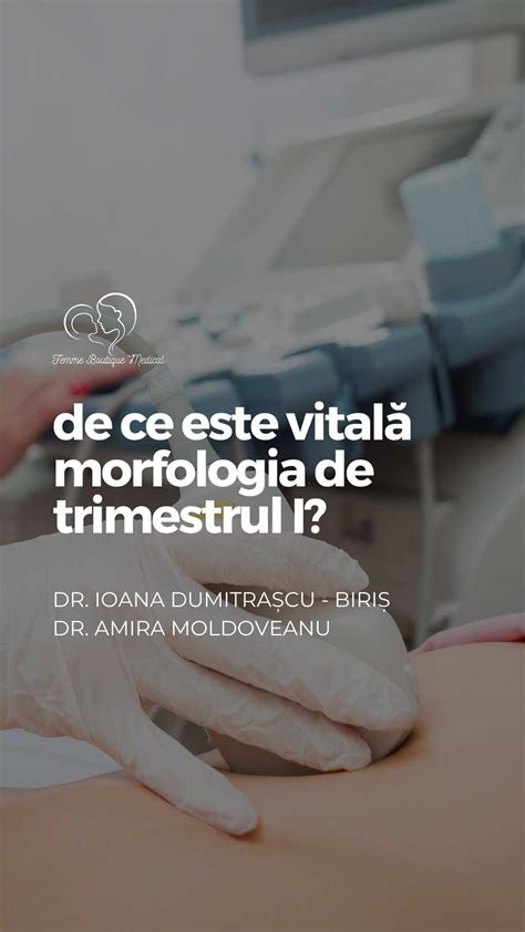 infografic explicativ al markerilor ecografici folosiți în morfologia fetală de trimestrul 1