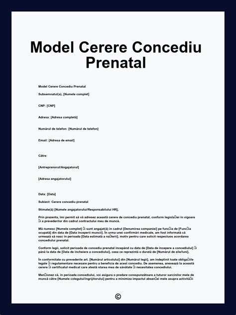 Infografic cu împărțirea zilelor de concediu prenatal și postnatal