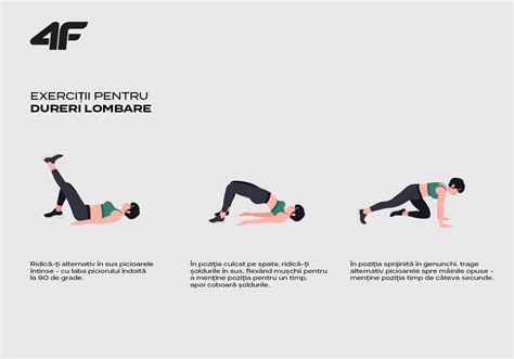 Infografic cu exerciții simple pentru bebeluși de 4 luni: rostogoliri, exerciții pe burtică