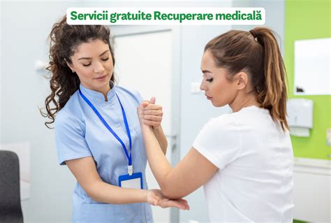 Infografic cu etapele procesului de recuperare medicală