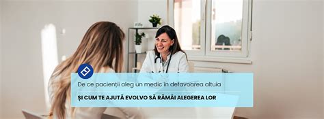 Ilustrație cu un medic care discută prietenos cu o pacientă însărcinată.