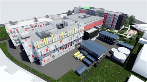 Proiect de arhitectură pentru noua aripă a Spitalului Municipal Turda, cu forma literei 